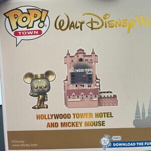 Walt Disney Funko Pop Hollywood Tower Hotel Golden Mickey 50th Anniversary #31